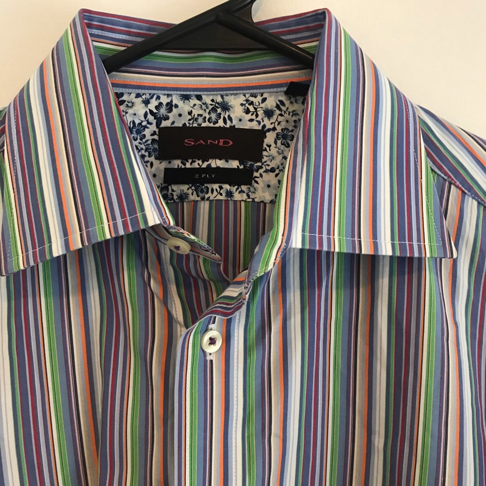 SanD 2Ply Portugal Striped Multicolor Size 39